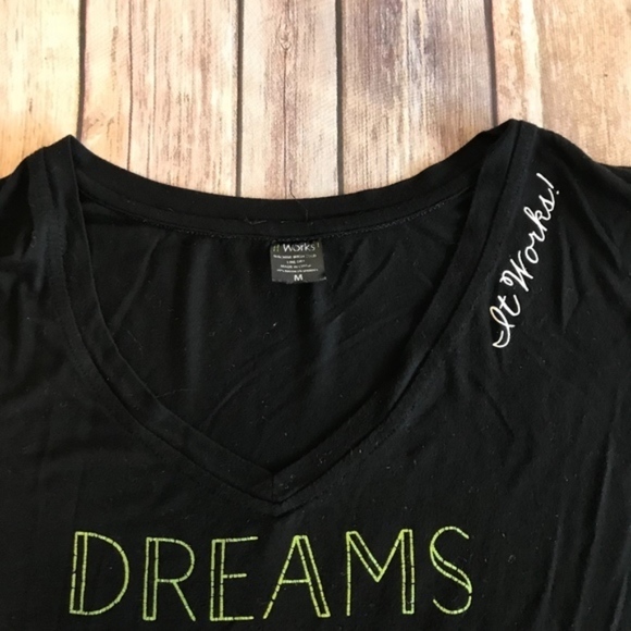 It Works! Black Dreams Don't Have Limits T-Shirt - Picture 5 of 6